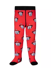 Новогодние детские колготки new year disney 585 красный, , 62-74 (12), CONTE-KIDS, - 2