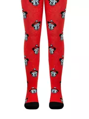 Новогодние детские колготки new year disney 585 красный, , 62-74 (12), CONTE-KIDS, - 5