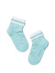 Носки детские tip-top (с пикотом) 189 cветло-бирюзовый, , 12, CONTE-KIDS, - 1