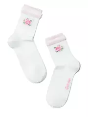 Носки детские conte-kids tip-top (с пикотом) 194 белый, , 22, CONTE-KIDS, - 1