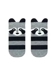 Носки детские conte-kids tip-top (мордашки) 317 серый, , 18, CONTE-KIDS, - 1