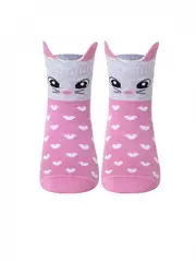 Носки детские tip-top (мордашки) 321 cветло-розовый, , 18, CONTE-KIDS, - 2