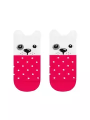 Носки детские tip-top (мордашки) 318 малиновый, , 12, CONTE-KIDS, - 1