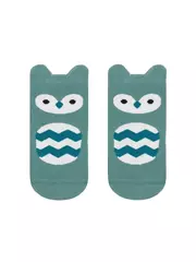 Носки детские tip-top (мордашки) 320 бледно-бирюзовый, , 14, CONTE-KIDS, - 1