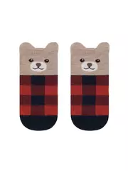 Носки детские tip-top (мордашки) 322 темно-синий-красный, , 18, CONTE-KIDS, - 1