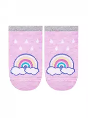 Носки детские active (ультракороткие) 328 cветло-розовый, , 14, CONTE-KIDS, - 1