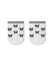 Носки детские conte-kids active (ультракороткие) 331 белый, , 18, CONTE-KIDS, - 1