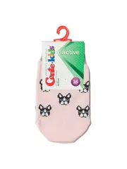 Носки детские conte-kids active (ультракороткие) 331 cветло-розовый, , 16, CONTE-KIDS, - 2