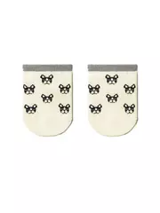 Носки детские conte-kids active (ультракороткие) 331 кремовый, , 16, CONTE-KIDS, - 1
