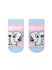 Носки детские с рисунками "dog" ©disney 630 розовый, , 12, CONTE-KIDS, - 1