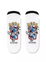 Носки детские ©disney (ультракороткие) 369 белый, , 20, CONTE-KIDS, - 2