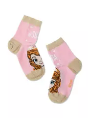 Носки детские ©disney "принцессы" 592 светло-розовый, , 20, CONTE-KIDS, - 2