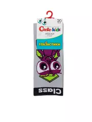Носки детские conte-kids «глазастики» 615 светло-серый, , 16, CONTE-KIDS, - 2