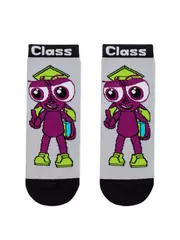 Носки детские conte-kids «глазастики» 615 светло-серый, , 16, CONTE-KIDS, - 1