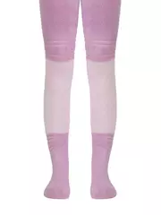 Детские махровые колготки sof-tiki (махровые снаружи) 251 сиреневый, , 62-74 (12), CONTE-KIDS, - 1