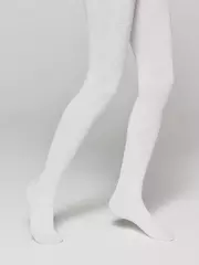 Детские колготки из микрофибры daisy bianco, , 116-122, CONTE ELEGANT, - 1