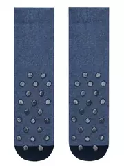 Носки детские веселые ножки (махровые, антискользящие) 291 джинс, , 18, CONTE-KIDS, - 4