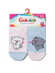 Носки детсксие tip-top (веселые ножки) 478 голубой-cветло-розовый, , 18, CONTE-KIDS, - 2