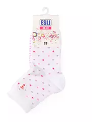 Носки детские esli (2 пары) 711 белый, , 20, ESLI, - 3