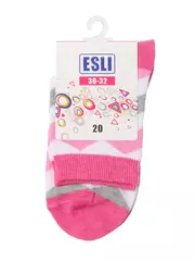 Носки детские esli 276 белый-розовый, , 12, ESLI, - 2