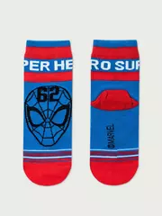 Носки детские с рисунками человек-паук ©marvel 655 синий, , 22, CONTE-KIDS, - 1