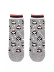 Носки детские новогодние «xmas panda» conte-kids 518, , 11-12, CONTE-KIDS, - 4