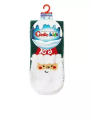 Носки детские новогодние с пушистой нитью «enjoy xmas» conte-kids 522, , 20-22, CONTE-KIDS, - 2