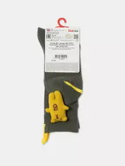 Удлиненные детские носки tip-top из хлопка с декоративной игрушкой 574 хаки, , 16, CONTE-KIDS, - 4