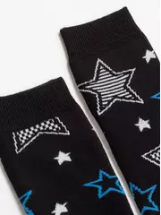 Носки детские махровые sof-tiki "stars" 598 черный-синий, , 16, CONTE-KIDS, - 2