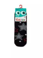 Носки детские махровые sof-tiki "stars" 598 черный-красный, , 16, CONTE-KIDS, - 2
