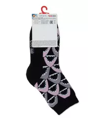 Носки детские махровые sof-tiki "shark" 593 розовый, , 20, CONTE-KIDS, - 3