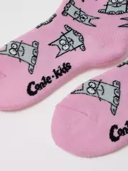 Носки детские махровые sof-tiki "cats" 599 cветло-розовый, , 14, CONTE-KIDS, - 2
