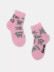 Носки детские махровые sof-tiki "cats" 599 cветло-розовый, , 14, CONTE-KIDS, - 1