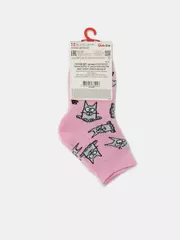 Носки детские махровые sof-tiki "cats" 599 cветло-розовый, , 14, CONTE-KIDS, - 4