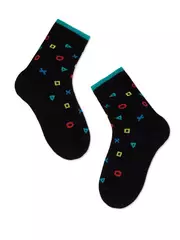 Носки детские esli с рисунками "symbol" 638 черный, , 14, ESLI, - 1