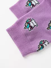 Носки детские esli с рисунками "unicorn" 641 сиреневый, , 14, ESLI, - 2
