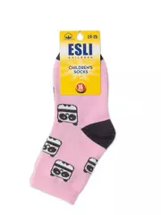 Носки детские esli с рисунками "owl" 645 светло-розовый, , 16, ESLI, - 2