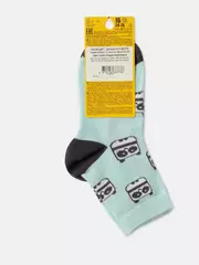 Носки детские esli с рисунками "owl" 645 бледно-бирюзовый, , 16, ESLI, - 4