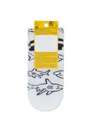 Носки детские esli с рисунками "shark" 639 белый, , 20, ESLI, - 3