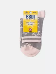 Носки детские esli с рисунками "stars" 659 серый, , 20, ESLI, - 3