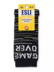 Носки детские esli с рисунками "game over" 690 темно-синий, , 20, ESLI, - 2