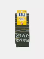 Носки детские esli с рисунками "game over" 690 хаки, , 20, ESLI, - 2