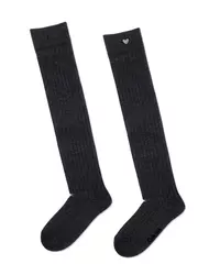 Хлопковые детские гольфины tip-top с сияющим люрексом 052 темно-серый, , 20, CONTE-KIDS, - 3