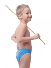 Плавки для мальчиков print slip, , 128, ESLI, - 1