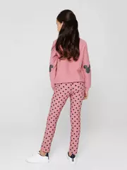 Термолеггинсы для девочек с рисунками mickey style ©disney dusty rose, , 98,104-52, CONTE ELEGANT, - 4