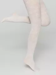 Детские колготки с ажурным рисунком ketty milk, , 116-122, CONTE ELEGANT, - 2