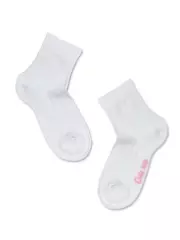 Хлопковые детские носки class lycra® 609 белый, , 14, CONTE-KIDS, - 2