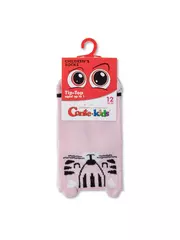 Хлопковые детские носки tip-top (мордашки) 605 св.розовый, , 12, CONTE-KIDS, - 2