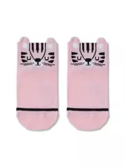 Хлопковые детские носки tip-top (мордашки) 605 св.розовый, , 12, CONTE-KIDS, - 1