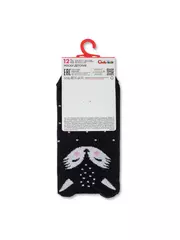 Хлопковые детские носки tip-top (мордашки) 604 черный, , 14, CONTE-KIDS, - 3